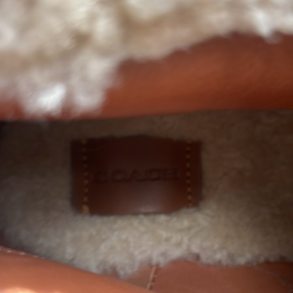 Coach Shoes Coach Urban :Hiker Shearling Platform Boot. Size 10B. New with tag. - Picture 12 of 12